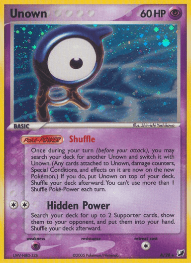 Unown, Unseen Forces A