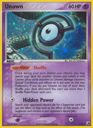 Unown, Unseen Forces C