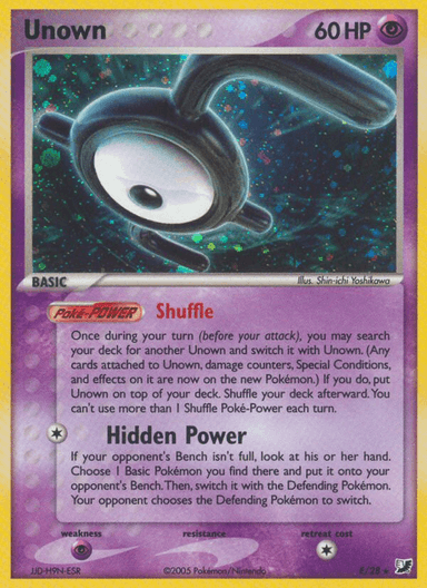 Unown, Unseen Forces E