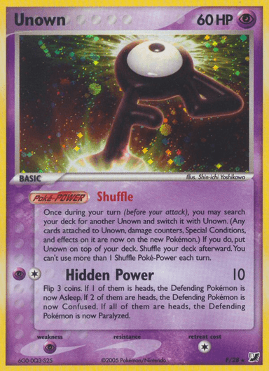 Unown, Unseen Forces F