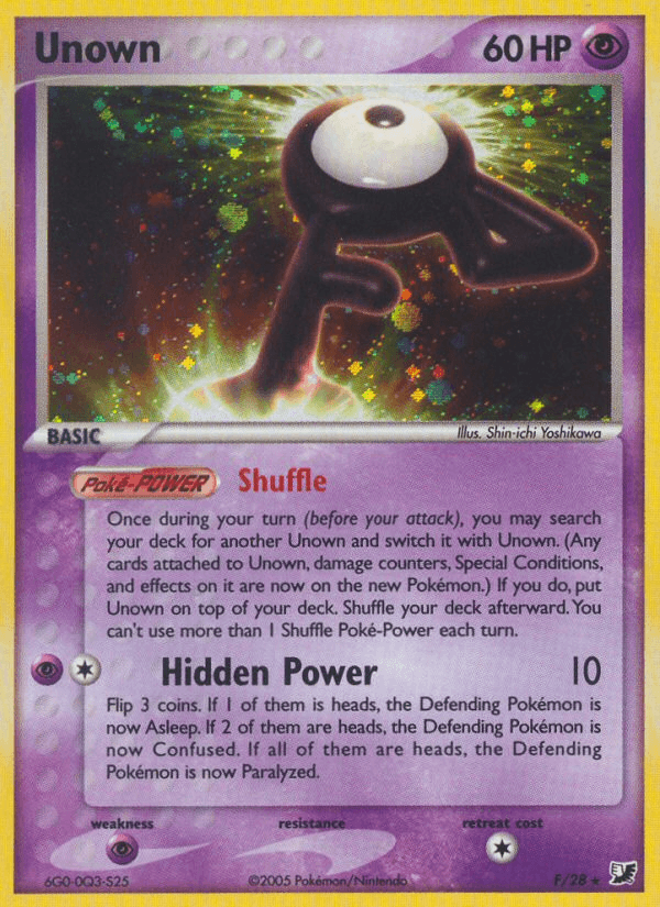 Unown, Unseen Forces F