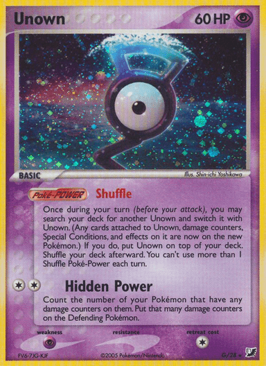 Unown, Unseen Forces G