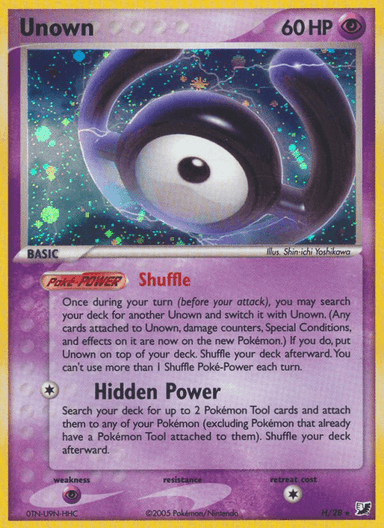 Unown, Unseen Forces H