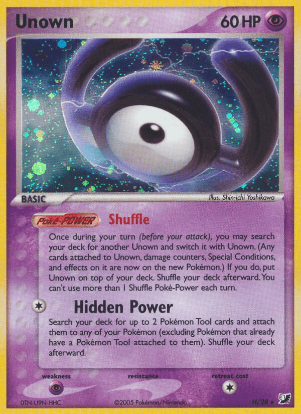 Unown, Unseen Forces H