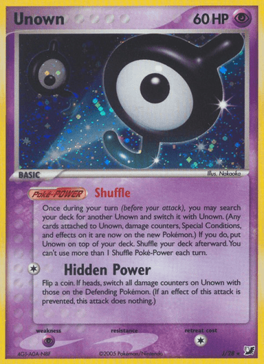 Unown, Unseen Forces J
