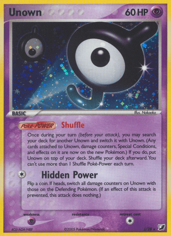 Unown, Unseen Forces J