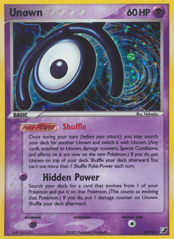 Unown, Unseen Forces M