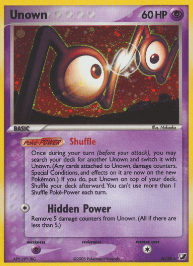 Unown, Unseen Forces N