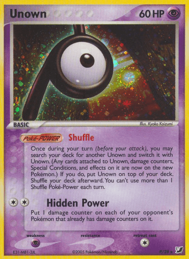 Unown, Unseen Forces P