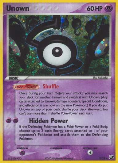 Unown, Unseen Forces S