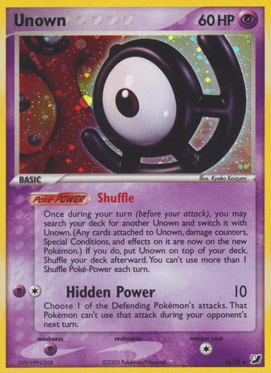Unown, Unseen Forces U