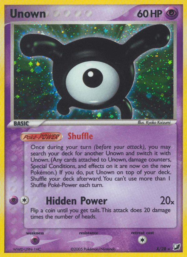 Unown, Unseen Forces X