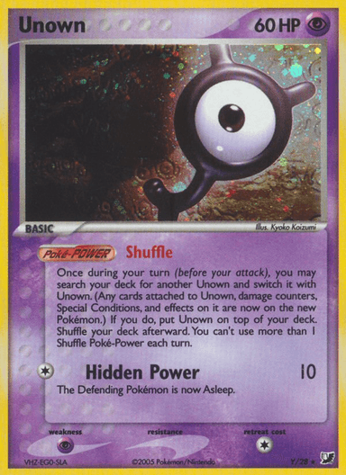 Unown, Unseen Forces Y