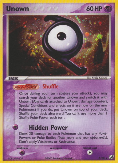 Unown, Unseen Forces Z
