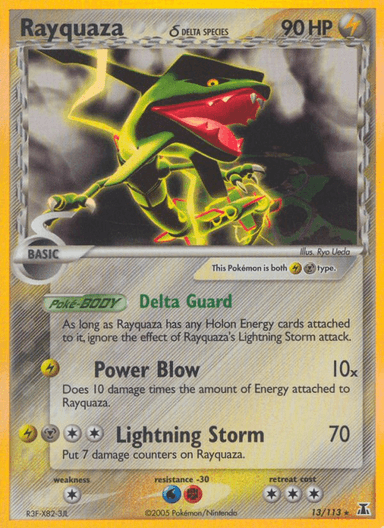 Rayquaza δ, Delta Species 13