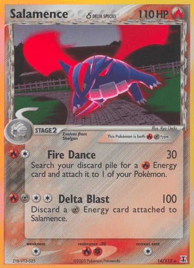 Salamence δ, Delta Species 14