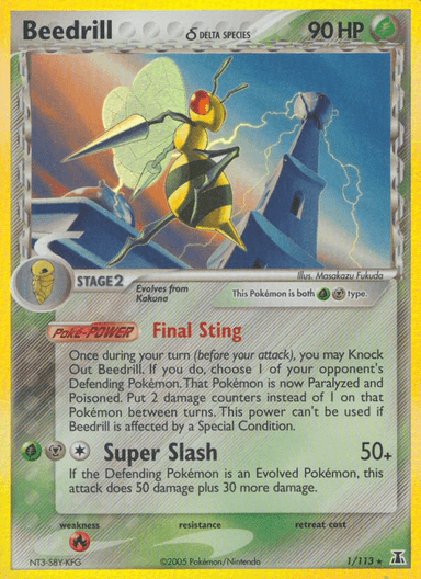 Beedrill δ, Delta Species 1