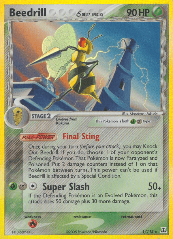 Beedrill δ, Delta Species 1