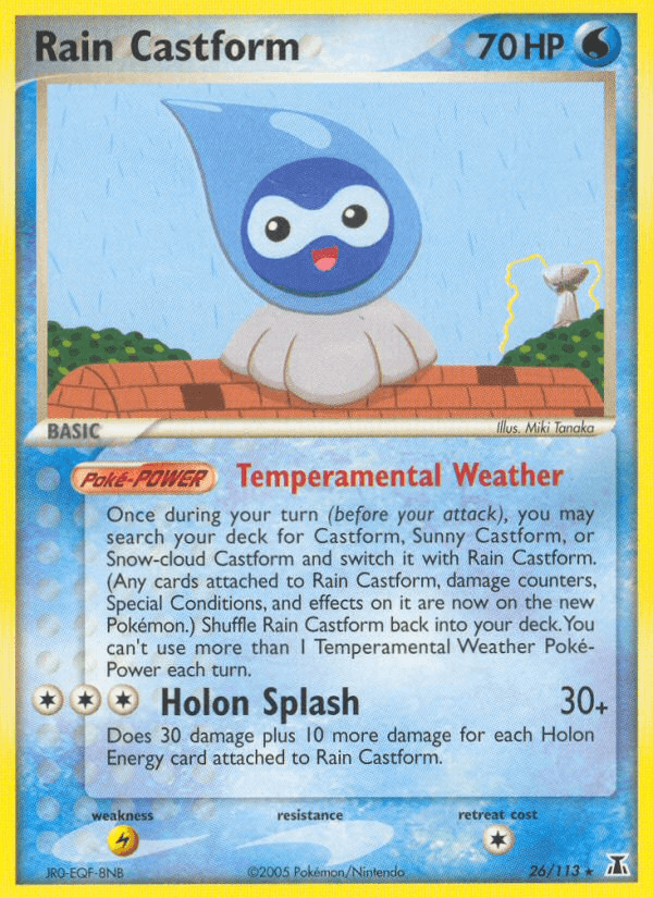 Rain Castform, Delta Species 26