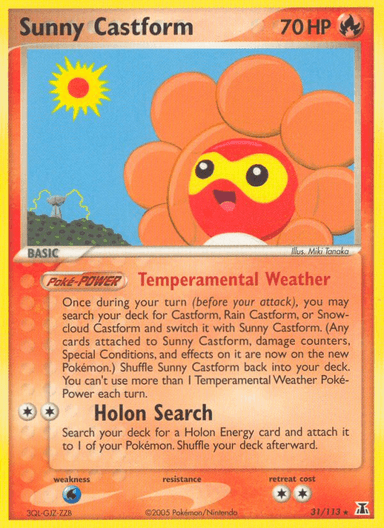 Sunny Castform, Delta Species 31