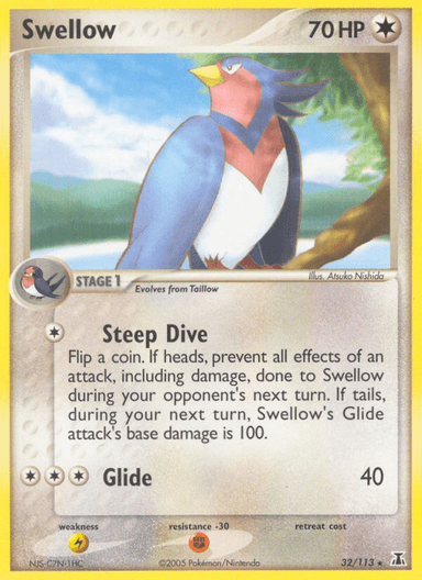Swellow, Delta Species 32