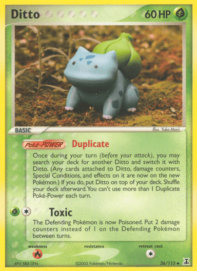 Ditto, Delta Species 36