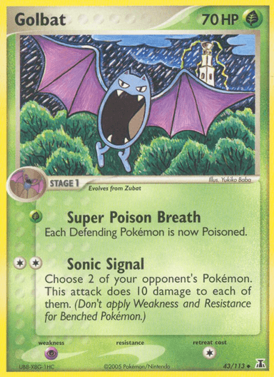 Golbat, Delta Species 43