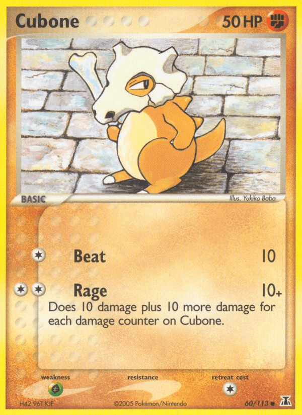 Cubone, Delta Species 60