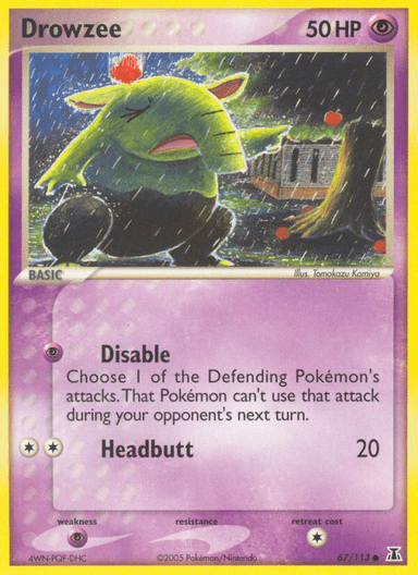 Drowzee, Delta Species 67