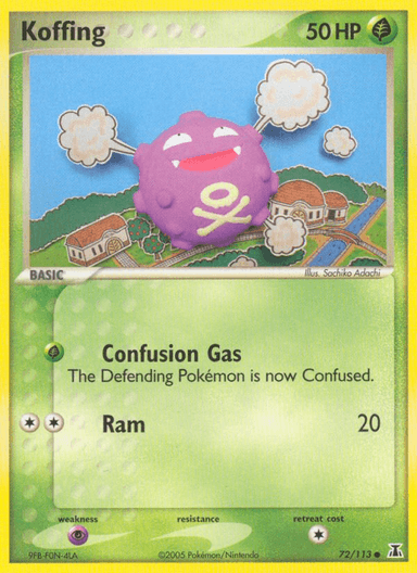 Koffing, Delta Species 72