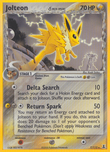 Jolteon δ, Delta Species 7