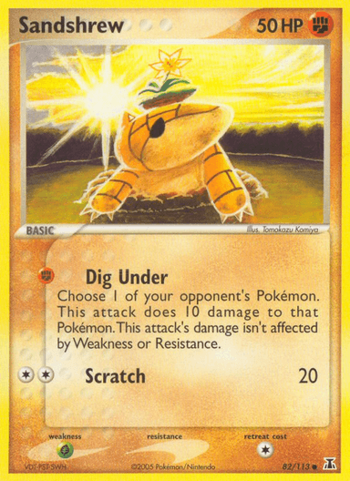 Sandshrew, Delta Species 82