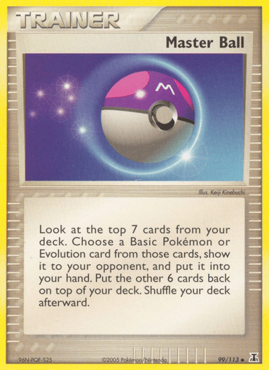 Master Ball, Delta Species 99