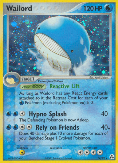 Wailord, Legend Maker 14