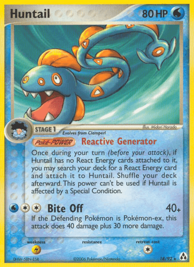 Huntail, Legend Maker 18