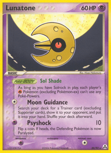 Lunatone, Legend Maker 20