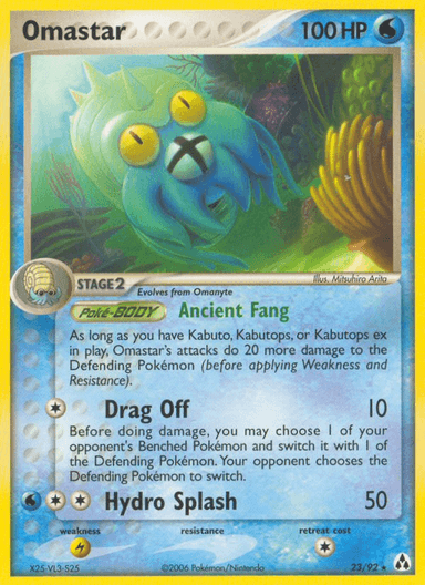 Omastar, Legend Maker 23
