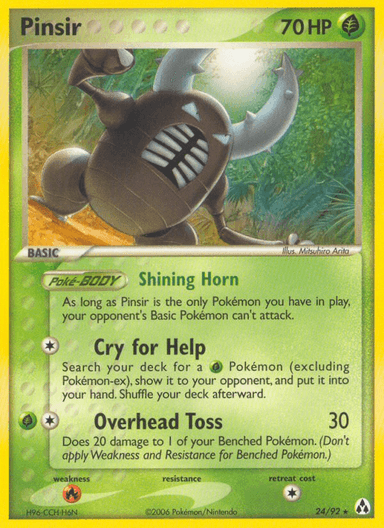 Pinsir, Legend Maker 24