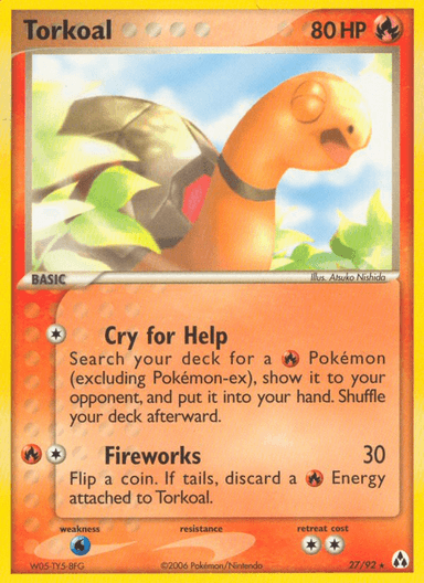 Torkoal, Legend Maker 27