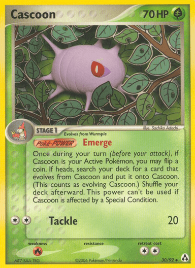 Cascoon, Legend Maker 30