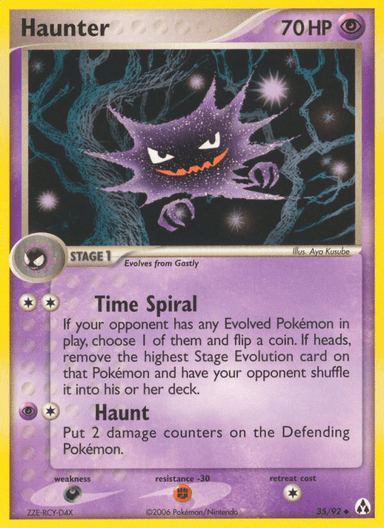 Haunter, Legend Maker 35
