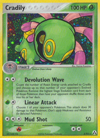 Cradily, Legend Maker 3
