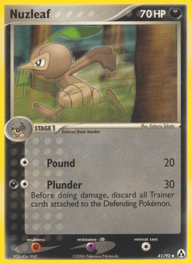 Nuzleaf, Legend Maker 41