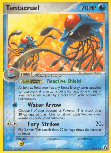 Tentacruel, Legend Maker 45