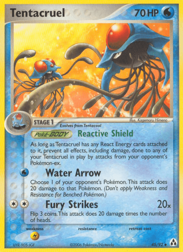 Tentacruel, Legend Maker 45