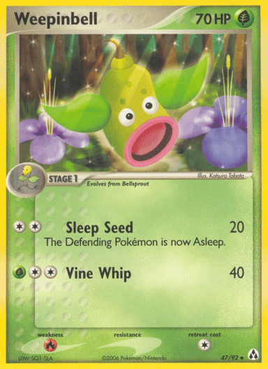Weepinbell, Legend Maker 47