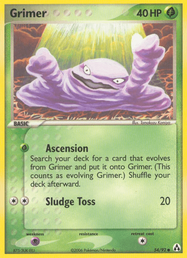 Grimer, Legend Maker 54