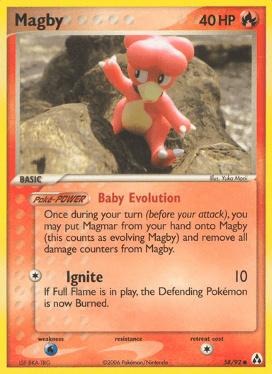 Magby, Legend Maker 58