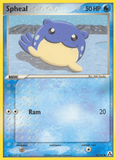 Spheal, Legend Maker 65