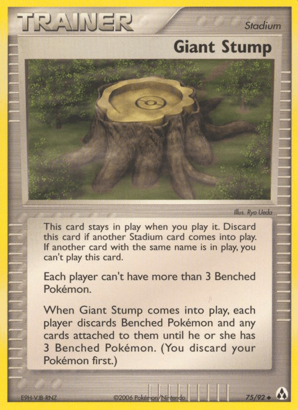 Giant Stump, Legend Maker 75